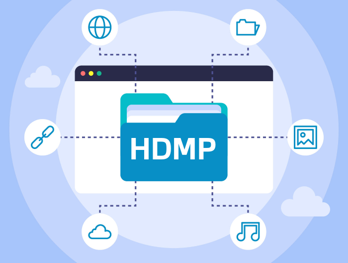 Extensión de archivo HDMP