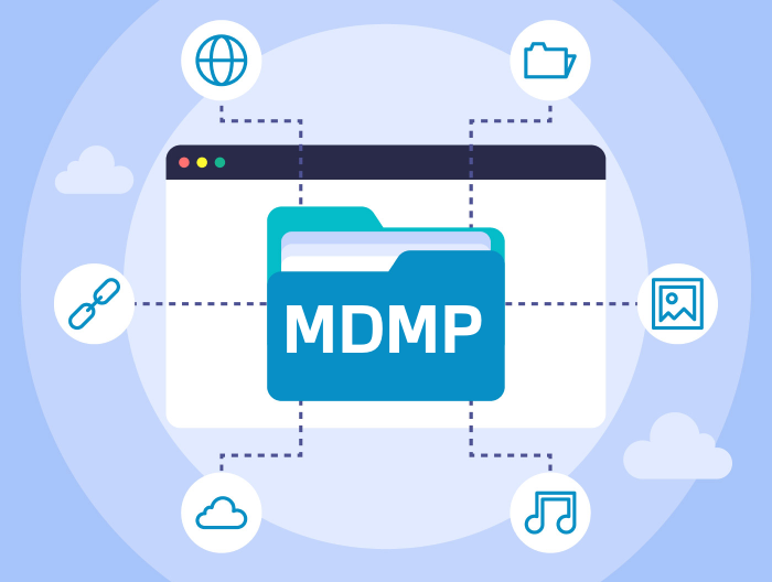 Extensión de archivo MDMP