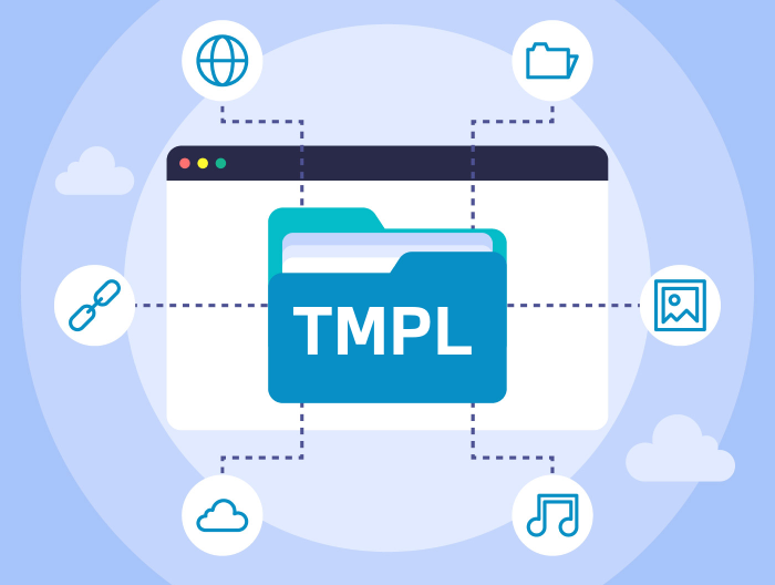 Extensión de archivo TMPL